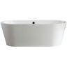 ROSWELL Melania 5.6 ft. Acrylic Flatbottom Non-Whirlpool Bathtub in White