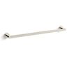 KOHLER Composed 24 in. Towel Bar in Vibrant Polished Nickel