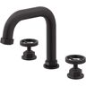 VIGO Hart 7 in. Widespread 2-Handle Bathroom Faucet in Matte Black