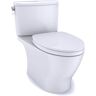 TOTO Nexus 2-Piece 1.28 GPF Single Flush Elongated ADA Comfort Height Toilet with CEFIONTECT in Cotton White, Seat Included