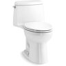 KOHLER Santa Rosa Revolution 360 1-piece 1.28 GPF Single Flush Elongated Toilet in White (Seat Included)