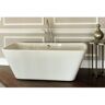 Pinnacle Reclaim 5.6 ft. Acrylic Rectangle Flatbottom Non-Whirlpool Bathtub in White