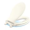 KOHLER Transitions Nightlight Quiet-Close Elongated Closed - Front Toilet Seat in. Biscuit