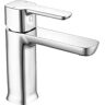 Delta Modern Single Hole Single-Handle Project-Pack Bathroom Faucet in Chrome