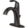 Fontaine by Italia Arts et Metiers Single-Hole Single-Handle Bathroom Faucet with Drain in Oil Rubbed Bronze