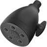 Speakman Hotel 3-Spray Patterns with 2.8 GPM 4 in. Wall Mount Fixed Shower Head with Anystream Technology in Matte Black