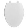 American Standard Telescoping Luxury Slow-Close EverClean Elongated Front Toilet Seat in White