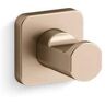 KOHLER Parallel Knob Robe/Towel Hook in Vibrant Brushed Bronze