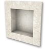 FlexStone 17 in. x 17 in. Square Recessed Shampoo Caddy in Calabria