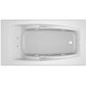 JACUZZI CETRA 60 in. x 32 in. Acrylic Rectangular Drop-In Right Drain Whirlpool Bathtub in White