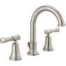 Delta Chamberlain 8 in. Widespread 2-Handle Bathroom Faucet in SpotShield Brushed Nickel