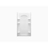 Sterling Ensemble 42 in. x 1-1/4 in. x 72-1/2 in. 1-Piece Direct-to-Stud Shower Wall in White