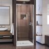 DreamLine Flex 28 to 32 in. x 72 in. Framed Pivot Shower Door in Chrome