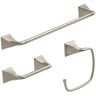 Delta Everly 3 -Piece Bath Hardware Set with Mounting Hardware in Brushed Nickel