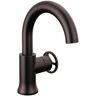 Delta Trinsic Wheel Single-Handle High Arc Single-Hole Bathroom Faucet in Venetian Bronze