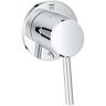 Grohe Concetto 1-Handle 2-Way Diverter Valve Only Trim Kit in StarLight Chrome (Valve Sold Separately)