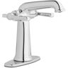 Glacier Bay Myer Single Hole Double-Handle Bathroom Faucet in Polished Chrome