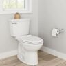 American Standard Champion Two-Piece 1.28 GPF Single Flush Elongated Chair Height Toilet with Slow-Close Seat in White