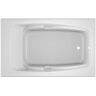 JACUZZI CETRA 60 in. x 36 in. Rectangle Pure Air Bathtub with Right Drain in White