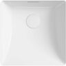 KOHLER Brazn 16 in. Square Undermount Bathroom Sink in White