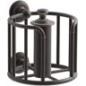 KOHLER Artifacts Double Post Toilet Paper Holder in Oil Rubbed Bronze