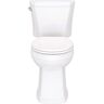 Gerber Avalanche Two-Piece 1.28 GPF Single Flush Elongated ADA Toilet in White with Slow Close Seat