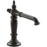 KOHLER Artifacts 6.625 in. Bathroom Sink Spout with Column Design in Oil-Rubbed Bronze
