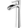 VIGO Niko Single Handle Single-Hole Bathroom Vessel Faucet in Chrome