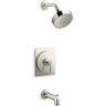 KOHLER Castia By Studio McGee Rite-Temp Bath And Shower Trim Kit 2.5 GPM in Vibrant Polished Nickel