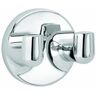 Ian 2.15 in. J-Hook Robe Towel Hook in Chrome 16GS-34965