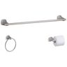 KOHLER Rubicon 3-Piece Bathroom Hardware Set in Vibrant Brushed Nickel