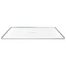 Transolid Zero Threshold 60 in. L x 39.4 in. W Customizable Threshold Alcove Shower Pan Base with Center Drain in White