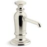 KOHLER Artifacts Soap/Lotion Dispenser in Vibrant Polished Nickel