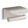 KOHLER Avid Covered Toilet Paper holder in Vibrant Brushed Nickel