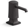 KOHLER Graze Soap/Lotion Dispenser in Matte Black