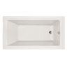 Hydro Systems Shannon 60 in. Acrylic Right Hand Drain Rectangular Alcove Air Bath Bathtub in White