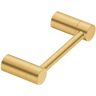 MOEN Align Double Post Wall Mount Pivoting Toilet Paper Holder in Brushed Gold