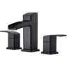 Pfister Kenzo 8 in. Widespread 2-Handle Bathroom Faucet in Matte Black