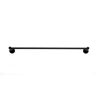 Italia Florence 24 in. Wall Mounted Towel Bar in Matte Black