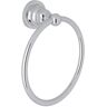 ROHL San Giovanni Wall Mounted Towel Ring in Polished Chrome