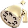 Speakman Icon 3-Spray Patterns with 1.75 GPM 3.63 in. Wall Mount Fixed Shower Head with Anystream Technology in Polished Brass