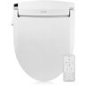 Brondell Swash Select Electric Bidet Seat for Round Toilets in White with Warm Air Dryer and Deodorizer