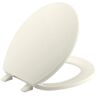 KOHLER Brevia Round Closed Toilet Front Toilet Seat with Q2 Advantage in Biscuit