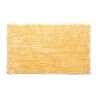 Laura Ashley Butter Chenille 20 in. x 34 in. Bath Mat in Yellow