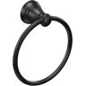 MOEN Banbury Towel Ring in Matte Black (2-Pack Combo)