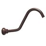 MOEN Waterhill 14 in. Shower Arm in Oil Rubbed Bronze