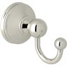 ROHL Georgian Era J-Hook Robe/Towel Hook in Polished Nickel