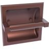 Allied Montero Recessed Toilet Paper Holder in Antique Copper