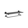 KOHLER Artifacts 24 in. Guest Towel Holder in Matte Black