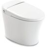 ANZZI ENVO Aura Smart Toilet Bidet with Remote & Auto Flush in White